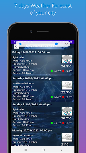 Weather Forecast Screenshot 2