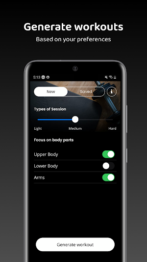 Tony's Dumbbell Home Workout Screenshot 0