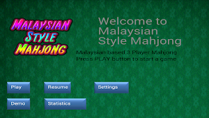 Malaysian Style Mahjong Screenshot 1