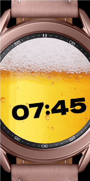 Beer Motion Watch Face Screenshot 0