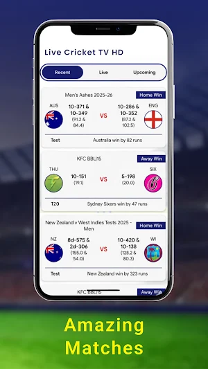 Live Cricket TV HD Screenshot 3