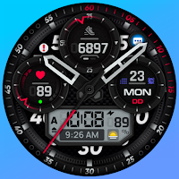 SH095 Watch Face, WearOS watch