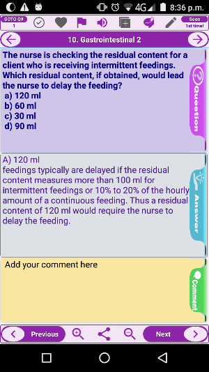NCLEX Nursing Ultimate exam Review 5000 Notes&Quiz Screenshot 3