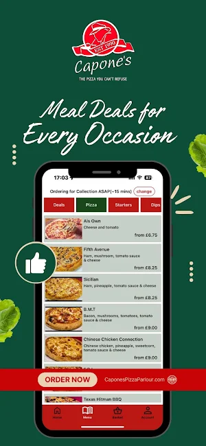 Capones Pizza Parlour -Croydon Screenshot 2