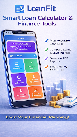 LoanFit: EMI & Loan Calculator Screenshot 0
