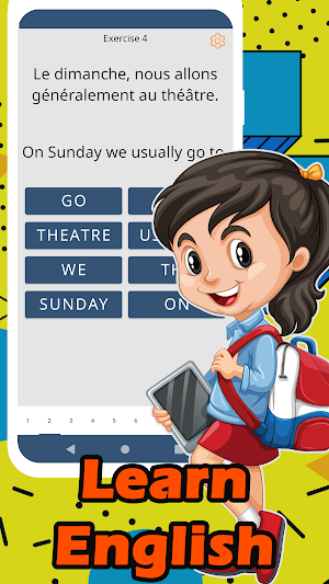 Learning English articles in sentences and words Screenshot 1