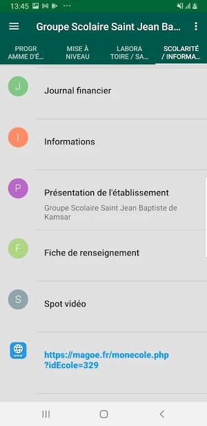GS St Jean Baptiste Kamsar 1.3 Screenshot 3
