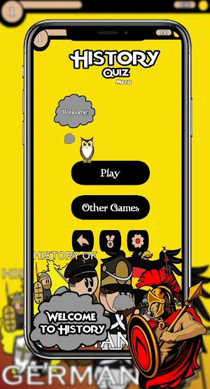 History Quiz Screenshot 1