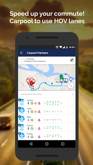 TRU Rideshare – Find TRU commute options Screenshot 0