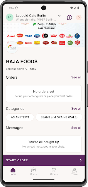 Raja Foods Screenshot 1