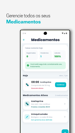 Crohnease: Viva bem com DII Screenshot 2