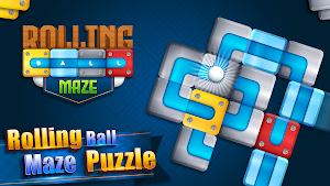 Rolling Ball Maze・Block Puzzle Screenshot 2
