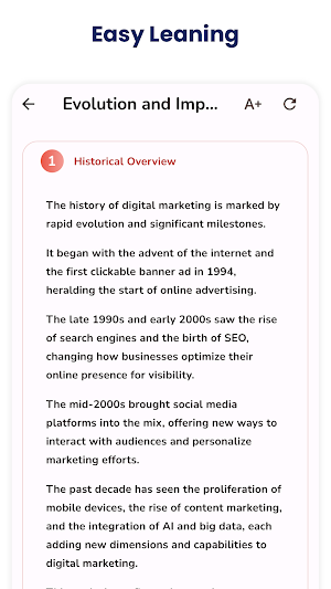 Digital MarketingQuick Notes Screenshot 1
