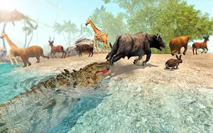 Wild Crocodile Attack Games Screenshot 2