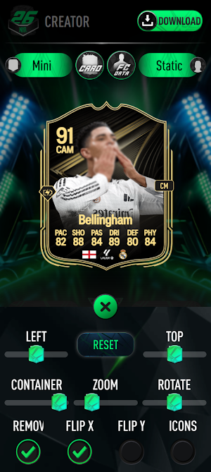FC 26 Card Creator Screenshot 2