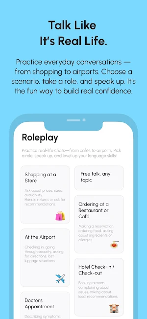 LingoChatAI: Speak Confidently Screenshot 1