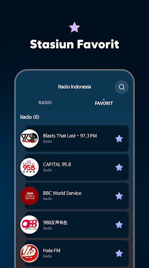 Indonesia Radio Screenshot 1