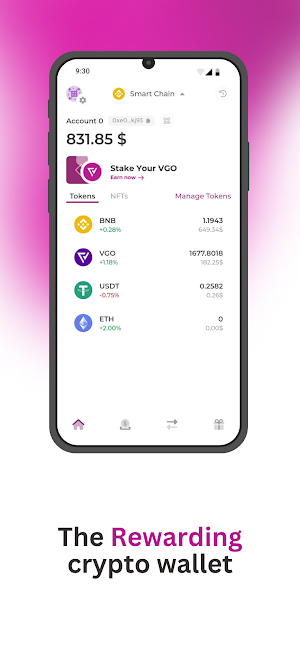 Virgo: Crypto Wallet Screenshot 0