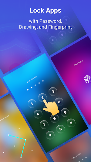 App Locker With Password Fingerprint, Lock Gallery Screenshot 0