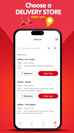 Jollibee: Food Delivery App Screenshot 3