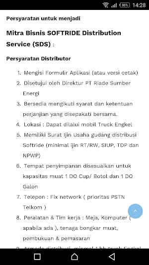Air Minum SOFTRIDE Screenshot 3