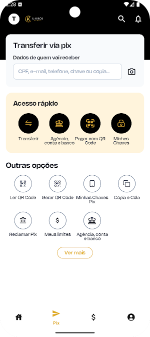 Kairós WB Bank Screenshot 2