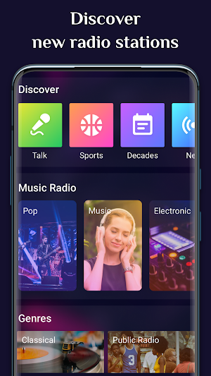 FM Radio - Live FM AM, Radio station & Live radio Screenshot 3