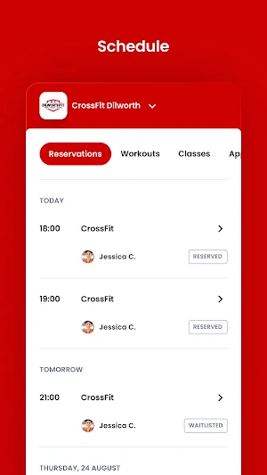 CrossFit Dilworth Screenshot 2