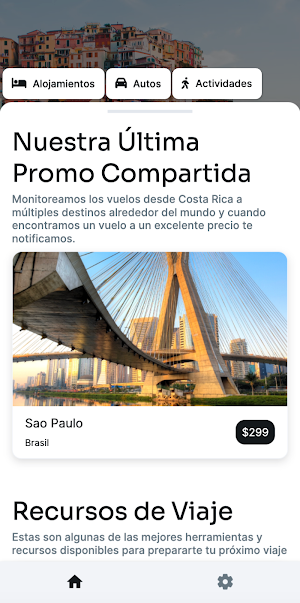 Explorador de Viajes Screenshot 0