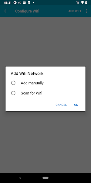 nRF Bluetooth LE Joiner Screenshot 2
