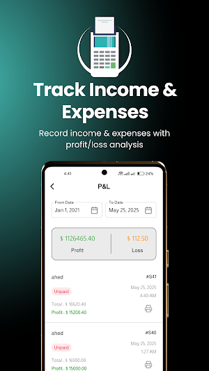 Flex POS: Invoices & Inventory Screenshot 2