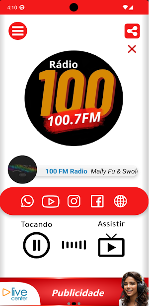 Rádio 100 Screenshot 0