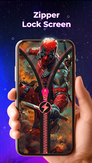 ZipLock - Zipper Lock Screen Screenshot 0