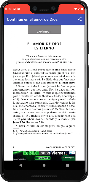 Continúe en el amor de Dios Screenshot 3