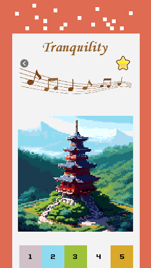 Zen Garden Color By Number Screenshot 2