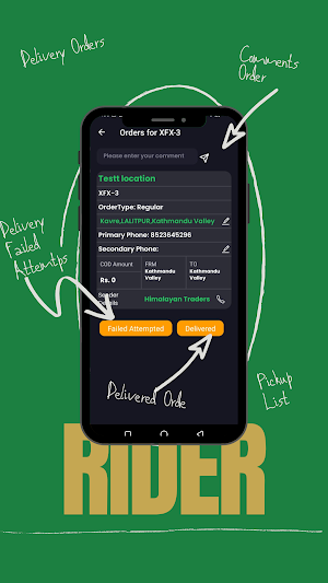 PickNDrop Rider Screenshot 1