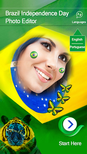 Brazil Independence Day – Photo Frame Editor Screenshot 0