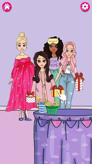 Paper Doll DIY Makeup Salon Screenshot 2