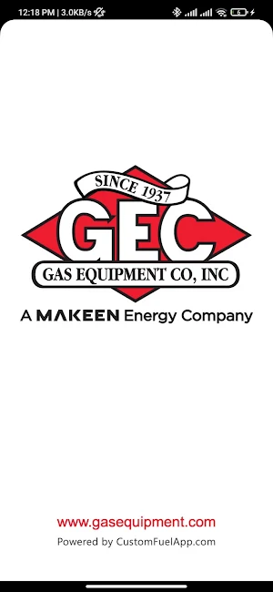 Gas Equipment Company Screenshot 0