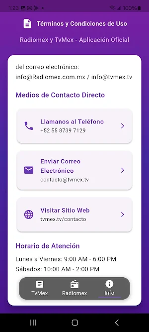TVMEX Screenshot 2