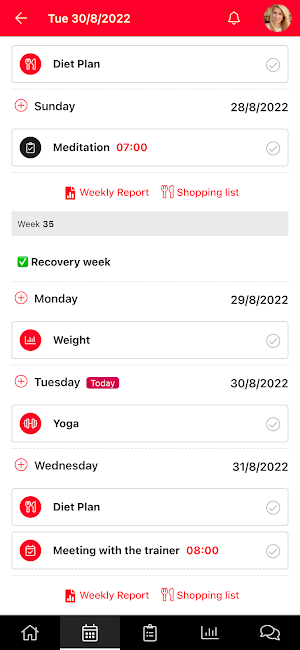 Miracle - Fitness & Nutrition Screenshot 2
