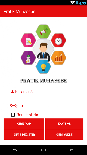 Pratik Muhasebe Screenshot 0