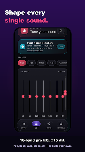 Volume Booster Sound Equaliser Screenshot 3