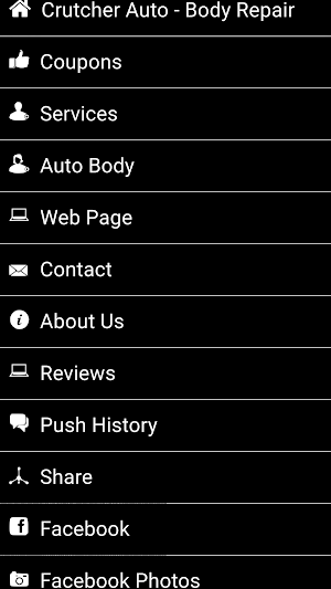 Crutcher Automotive Screenshot 2