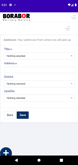 Borabor Delivery Screenshot 3