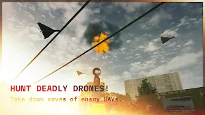 Drone Hunter — Air Defense 3D Screenshot 0