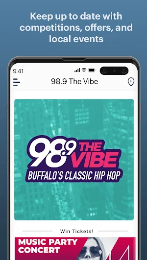 98.9 The Vibe Screenshot 2