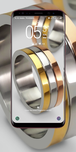 Golden Wallpaper Screenshot 3