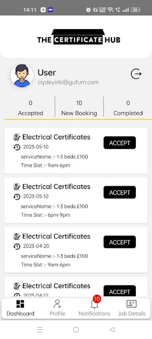 The Certificate Hub(TCH) Screenshot 2