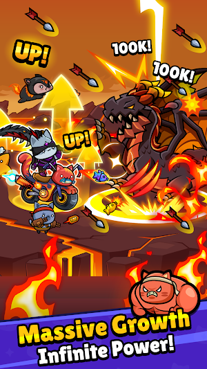 Meow Knights: Idle RPG Screenshot 1